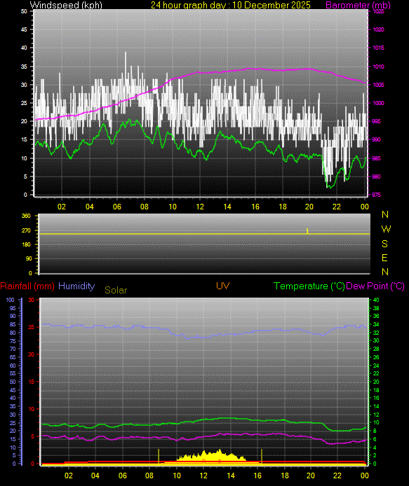 24 Hour Graph for Day 10