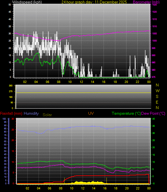 24 Hour Graph for Day 11