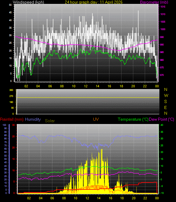 24 Hour Graph for Day 11