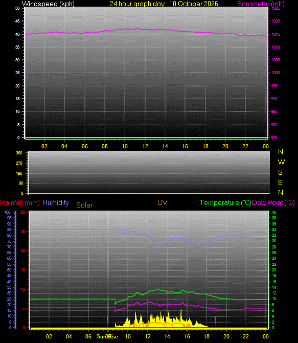 24 Hour Graph for Day 10