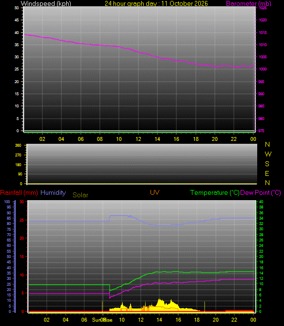 24 Hour Graph for Day 11